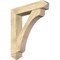 Ekena Millwork Legacy Arts and Crafts Rough Sawn Bracket w/ Offset Brace, Douglas Fir, 8"W x 38"D x 44"H BKT0806X38X44LEC03RDF - alternate 1